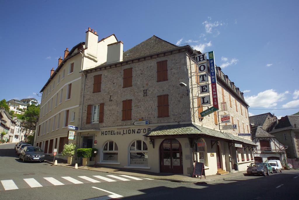 Hotel Du Lion D'Or Entraygues-sur-Truyère Buitenkant foto